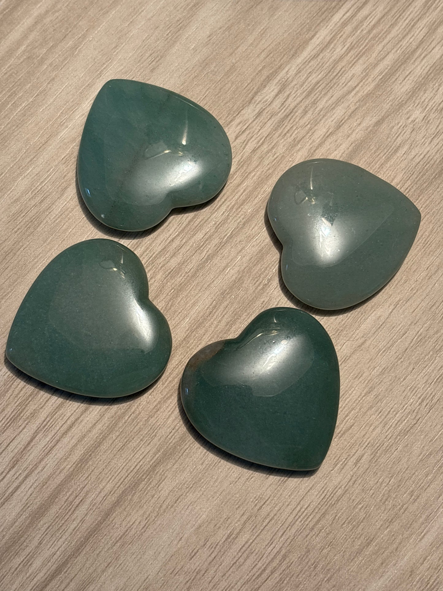 Aventurine, Green Hearts