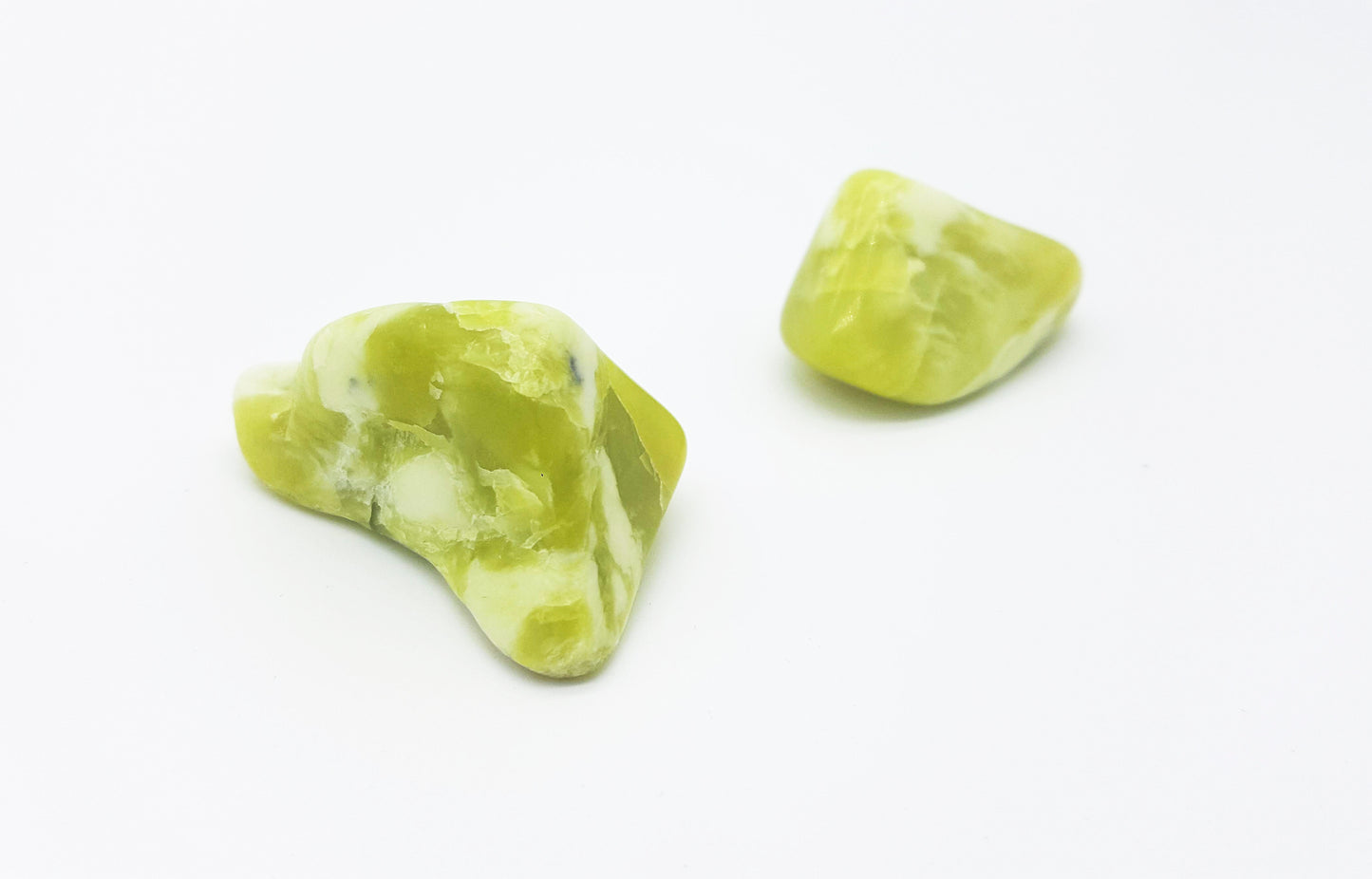 Serpentine, polished, med/large