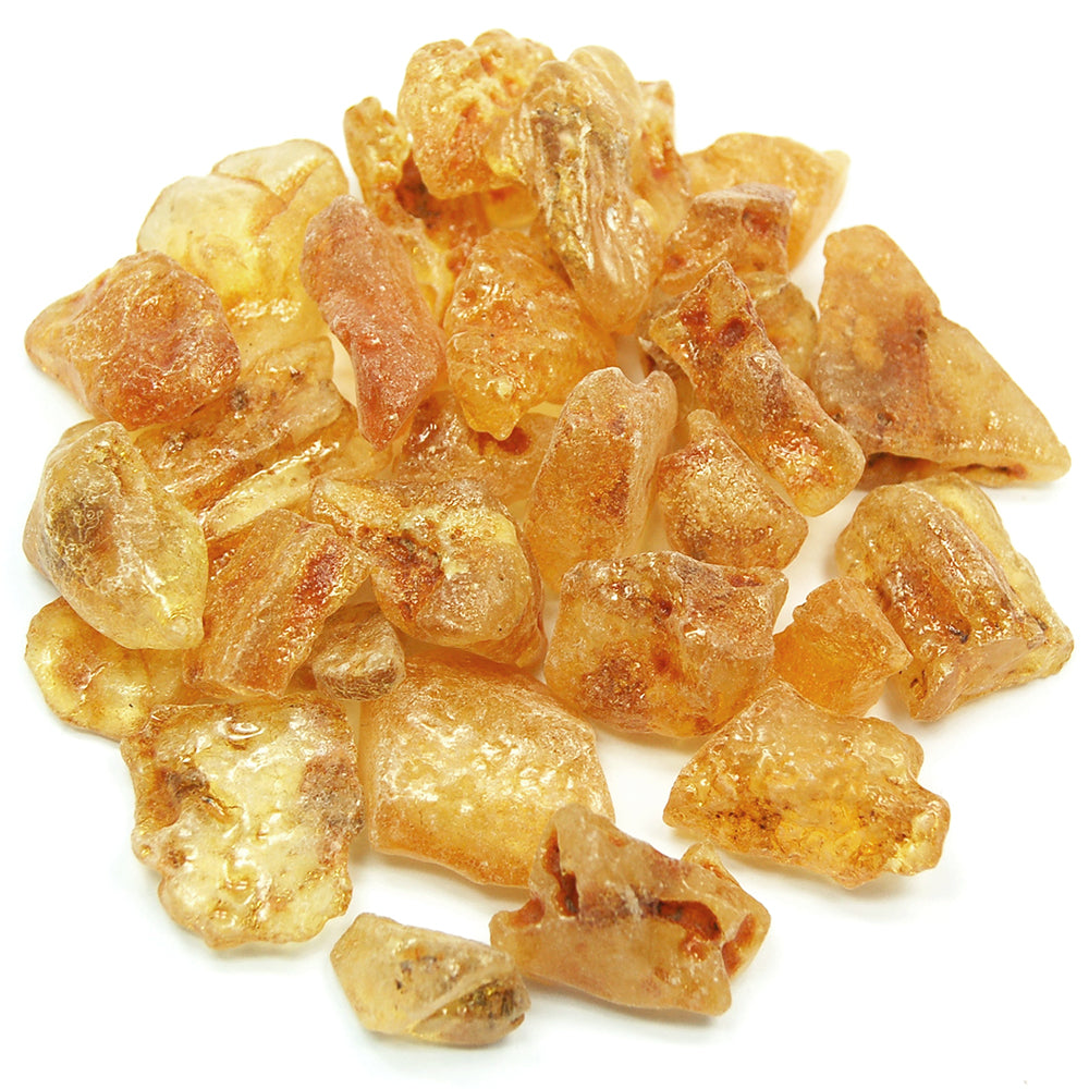 Amber, raw, small crystal
