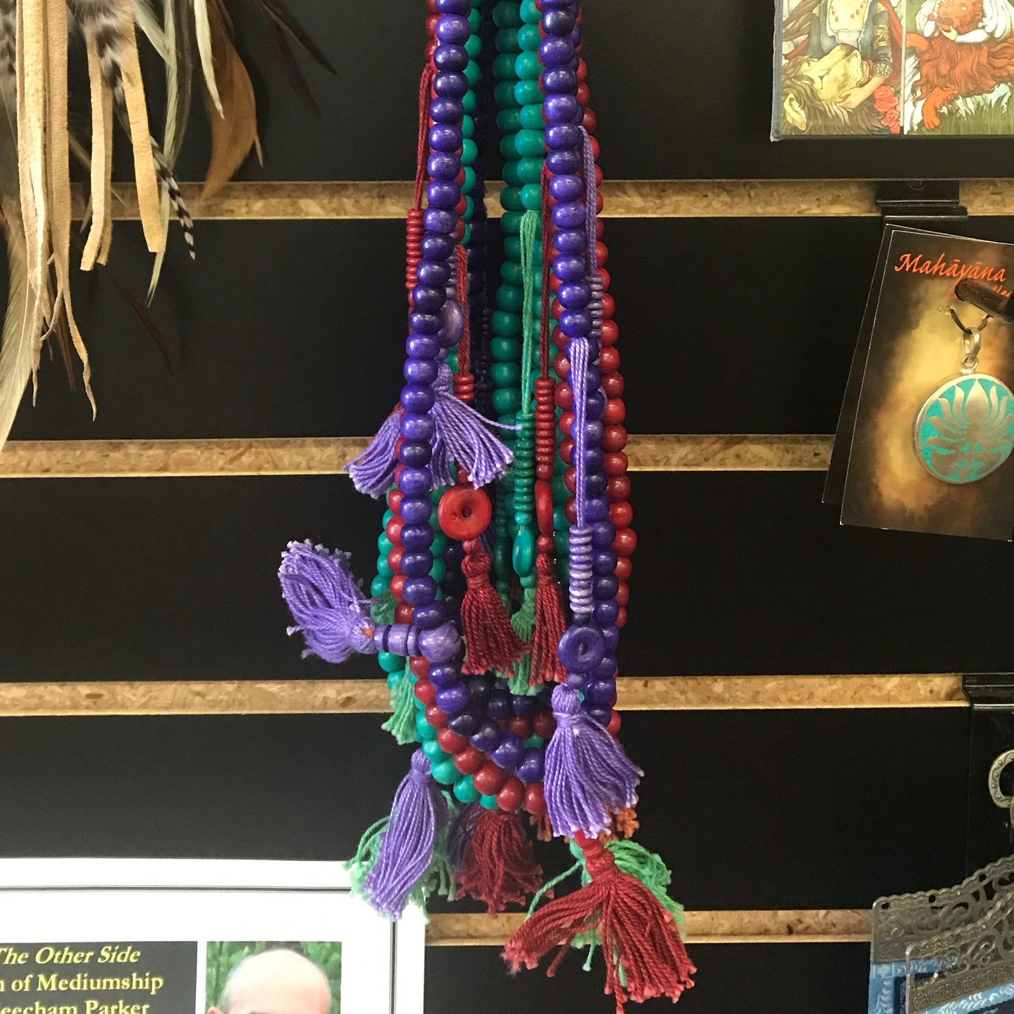 Simple Wood Mala, Assorted Colors