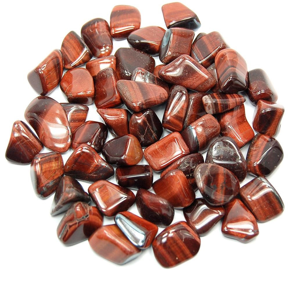 Tiger eye, Brown, medium, polished