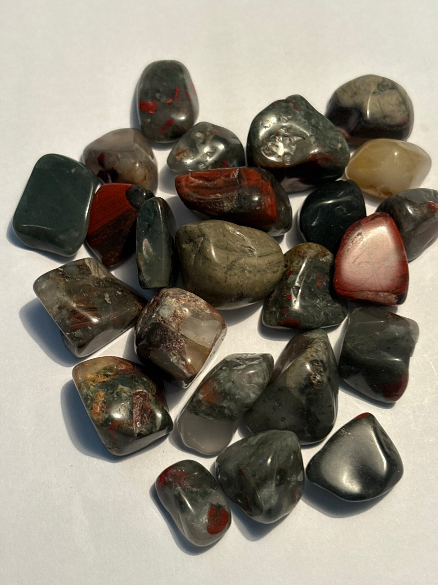 Bloodstone, African, polished