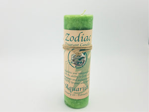 Open image in slideshow, Aquarius Zodiac Charm Candle
