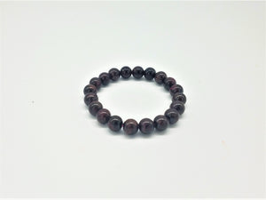 Open image in slideshow, Garnet Bead Bracelet
