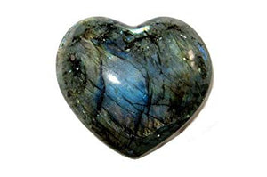 Open image in slideshow, Labradorite Crystal Heart
