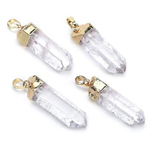 Open image in slideshow, Crystal Points Pendants
