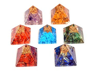 Open image in slideshow, Orgonite Pyramid
