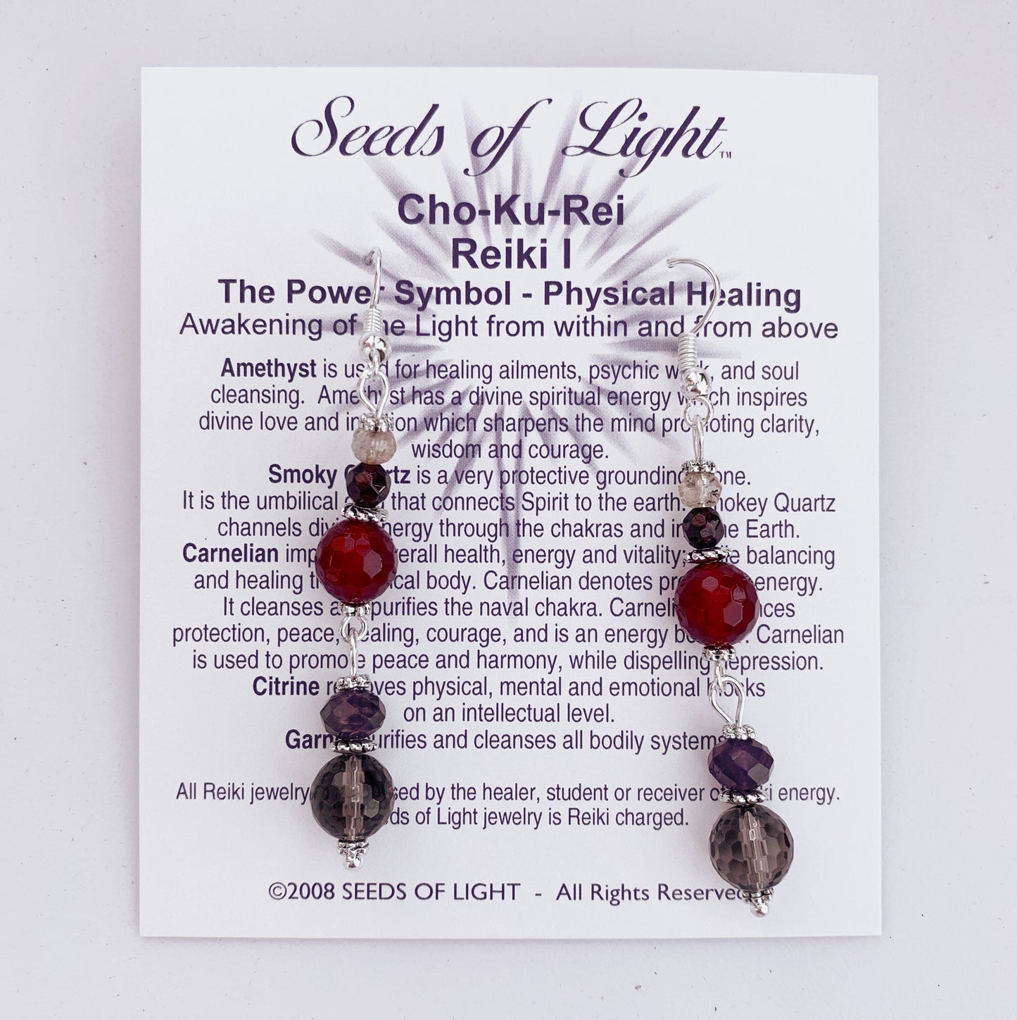 Seeds of Light Earrings