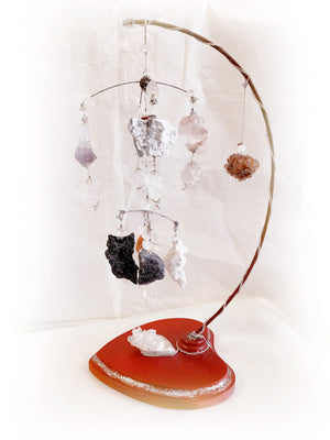 Open image in slideshow, Crystal Kinetic Sculpture
