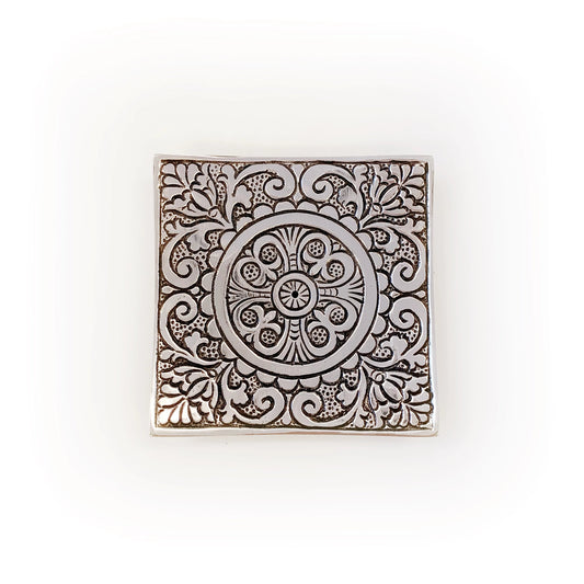 Aluminum Square Incense Holder
