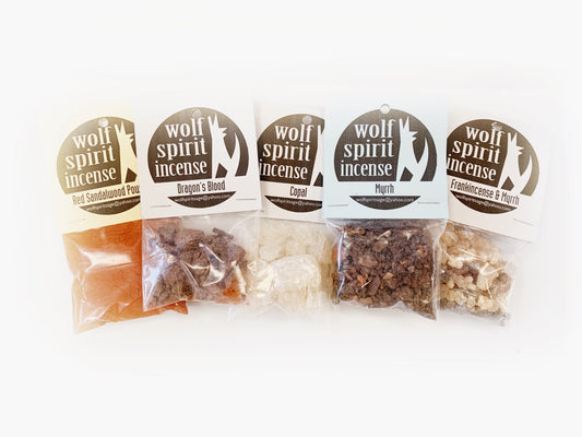 Wolf Spirit Resin Incense
