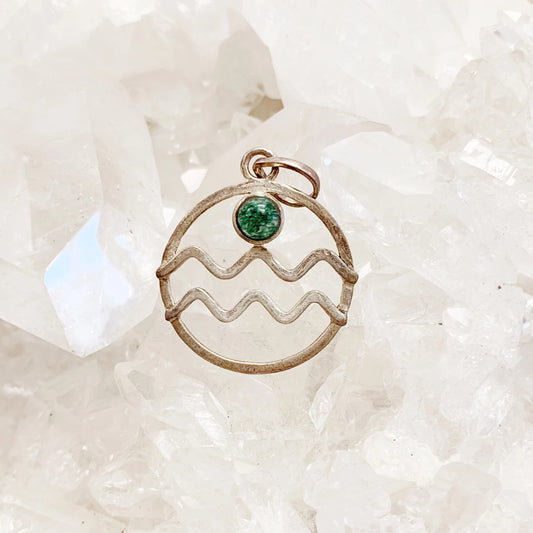 Aquarius Aventurine Pendant
