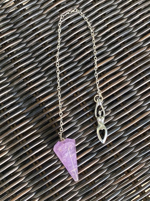 Amethyst Goddess Pendulum