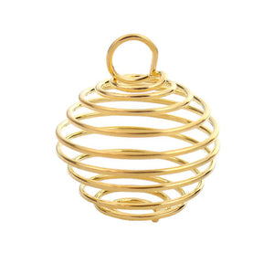 Open image in slideshow, 30mm Large Crystal Cage Pendant
