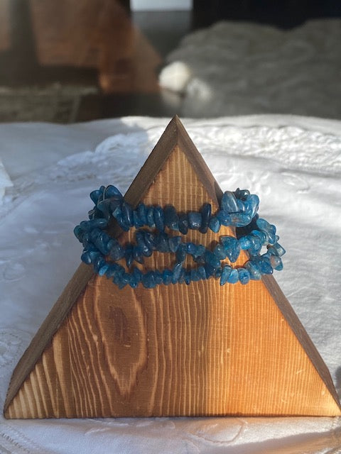 Blue Apatite Bracelet