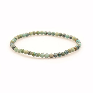Open image in slideshow, African Turquoise Bead Bracelet
