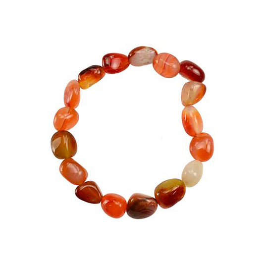 Carnelian Bead Bracelet