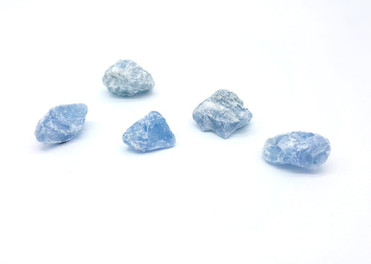 Celestite, blue, raw, small
