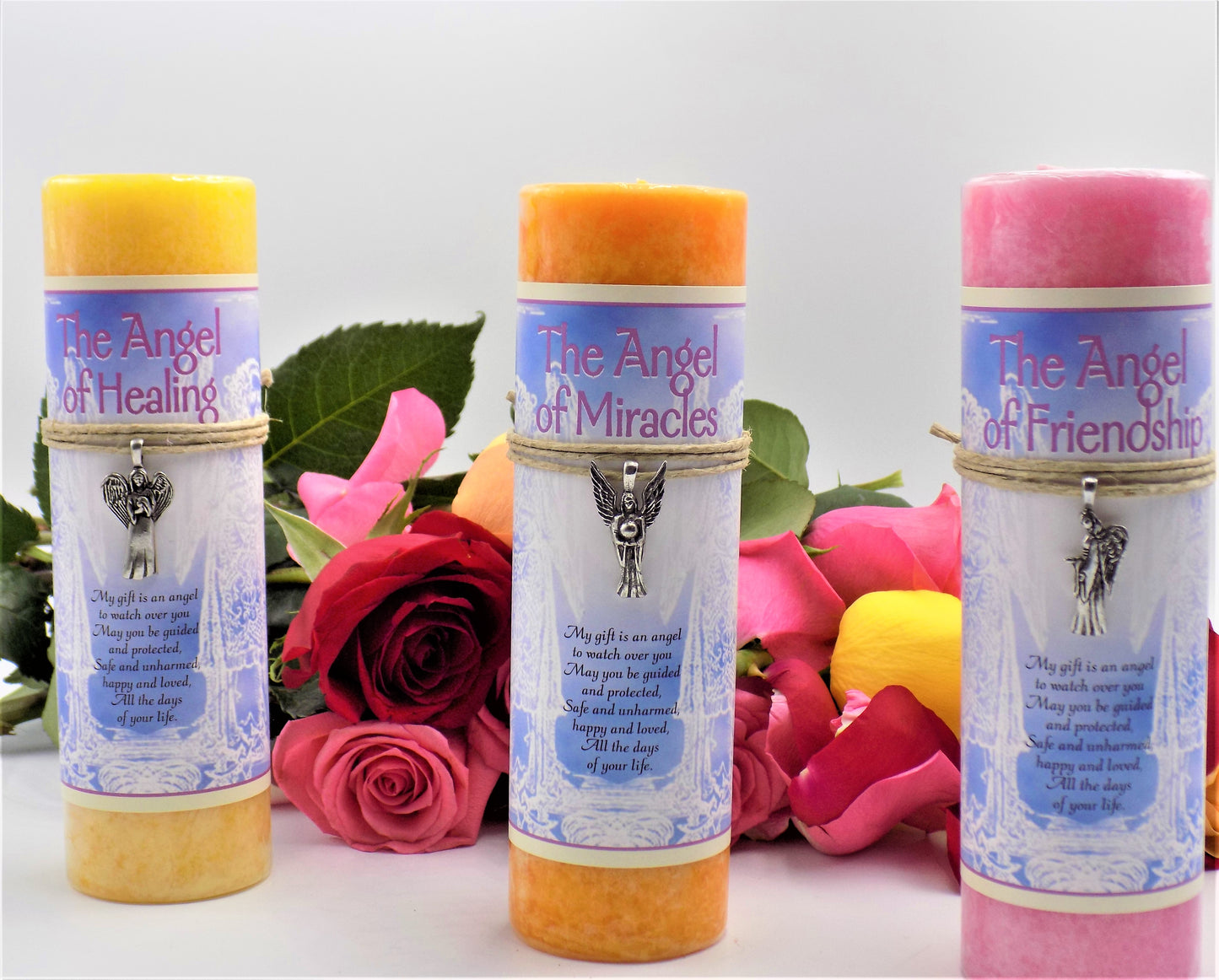 Angel Charm Candles
