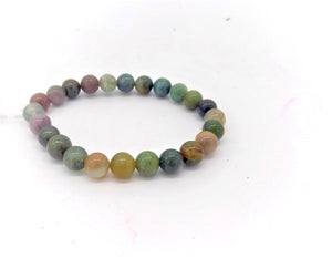 Open image in slideshow, Fancy Jasper Bead Bracelet
