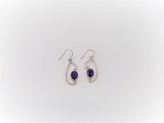Sapphire Earrings