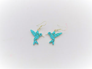 Open image in slideshow, Handmade Desert Beads &amp; Silver Earrings
