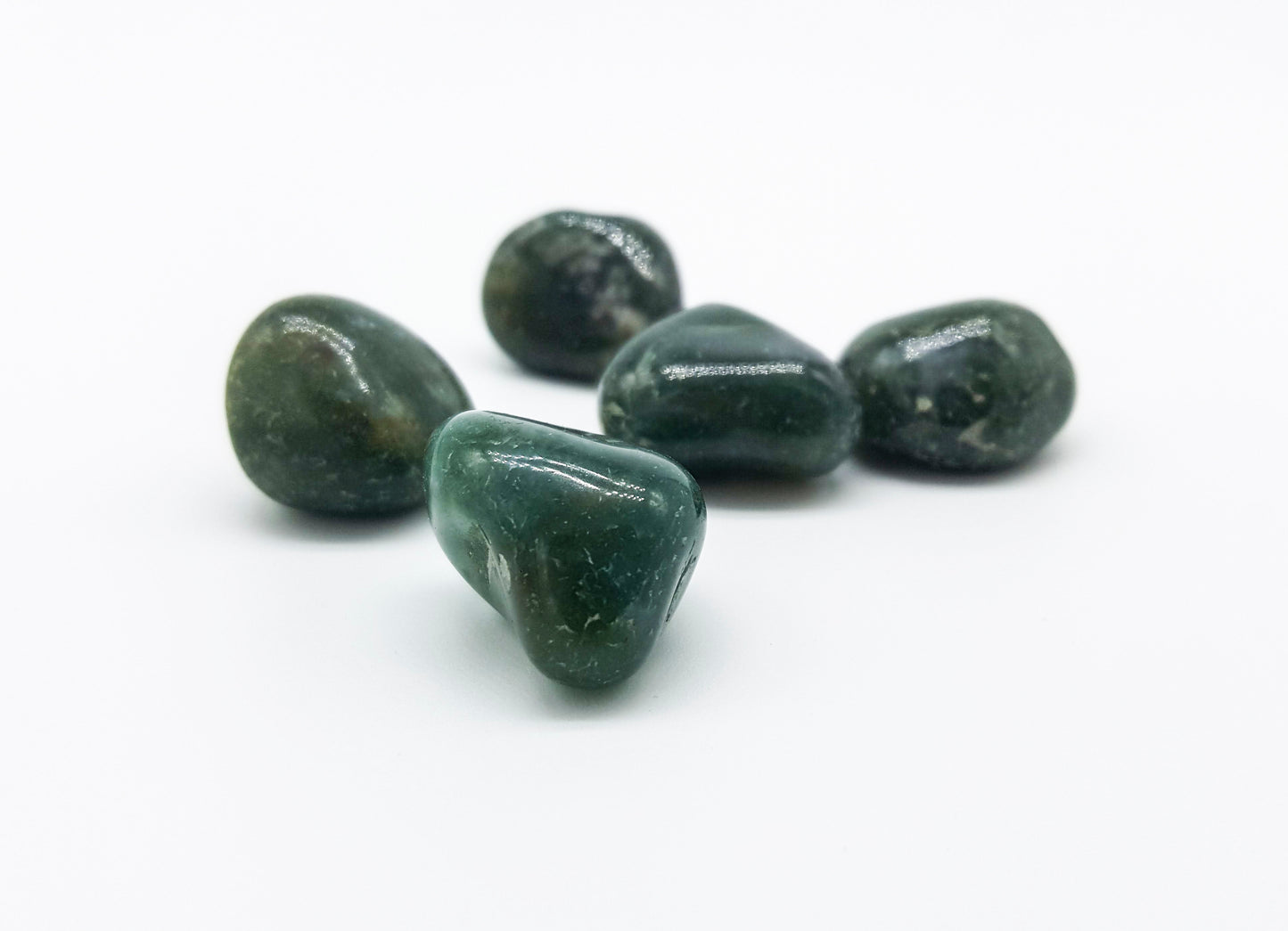 Agate, Moss, Polished