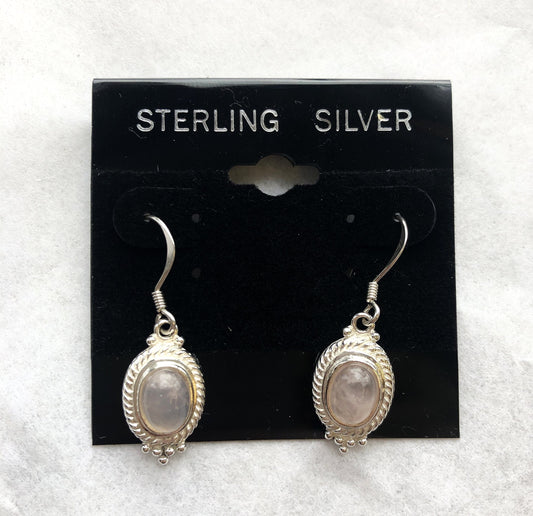 Rose Quartz Earrings