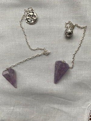 Open image in slideshow, Moon Charm Pendulums
