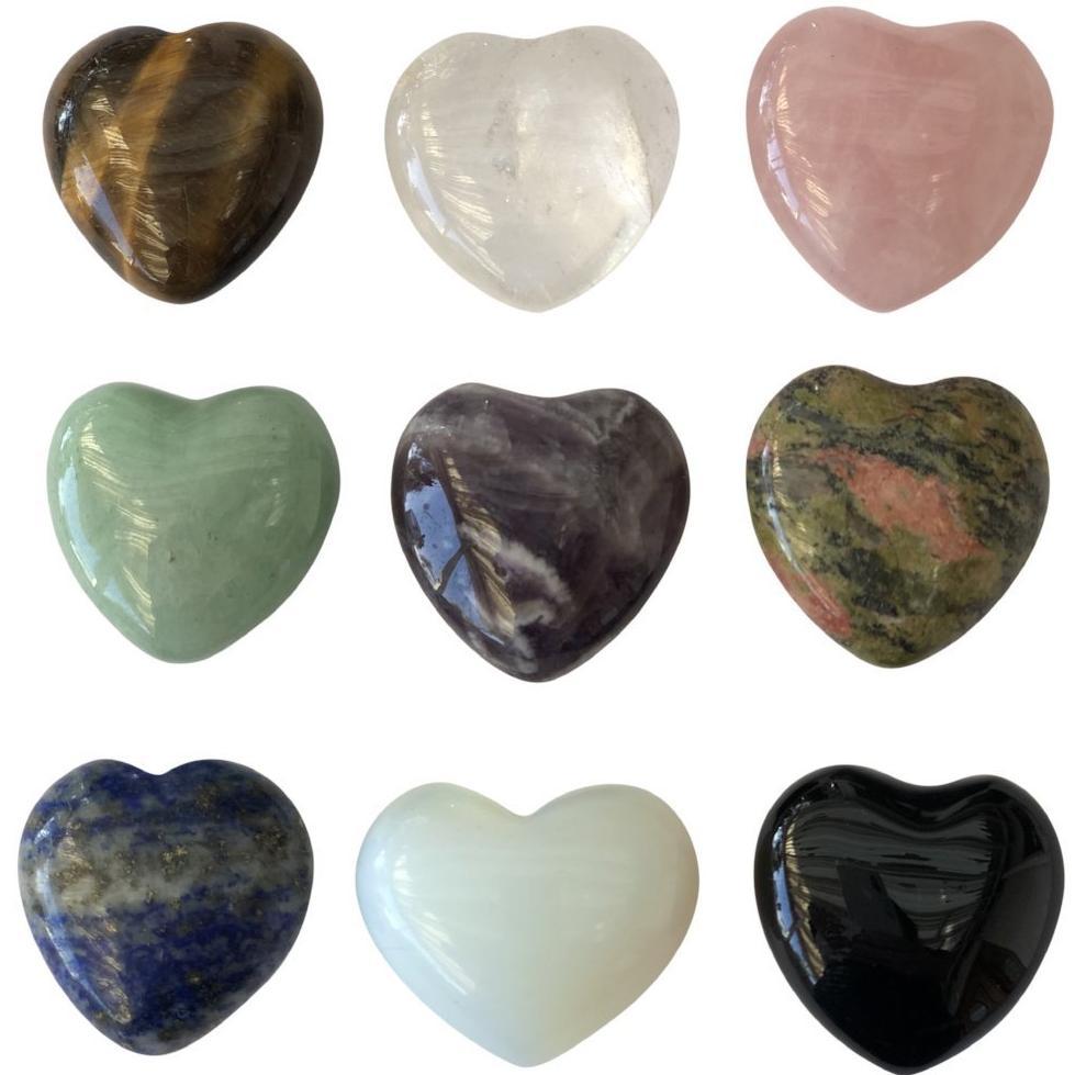 Heart Crystals (puffy)