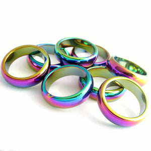 Open image in slideshow, Hematite Rings
