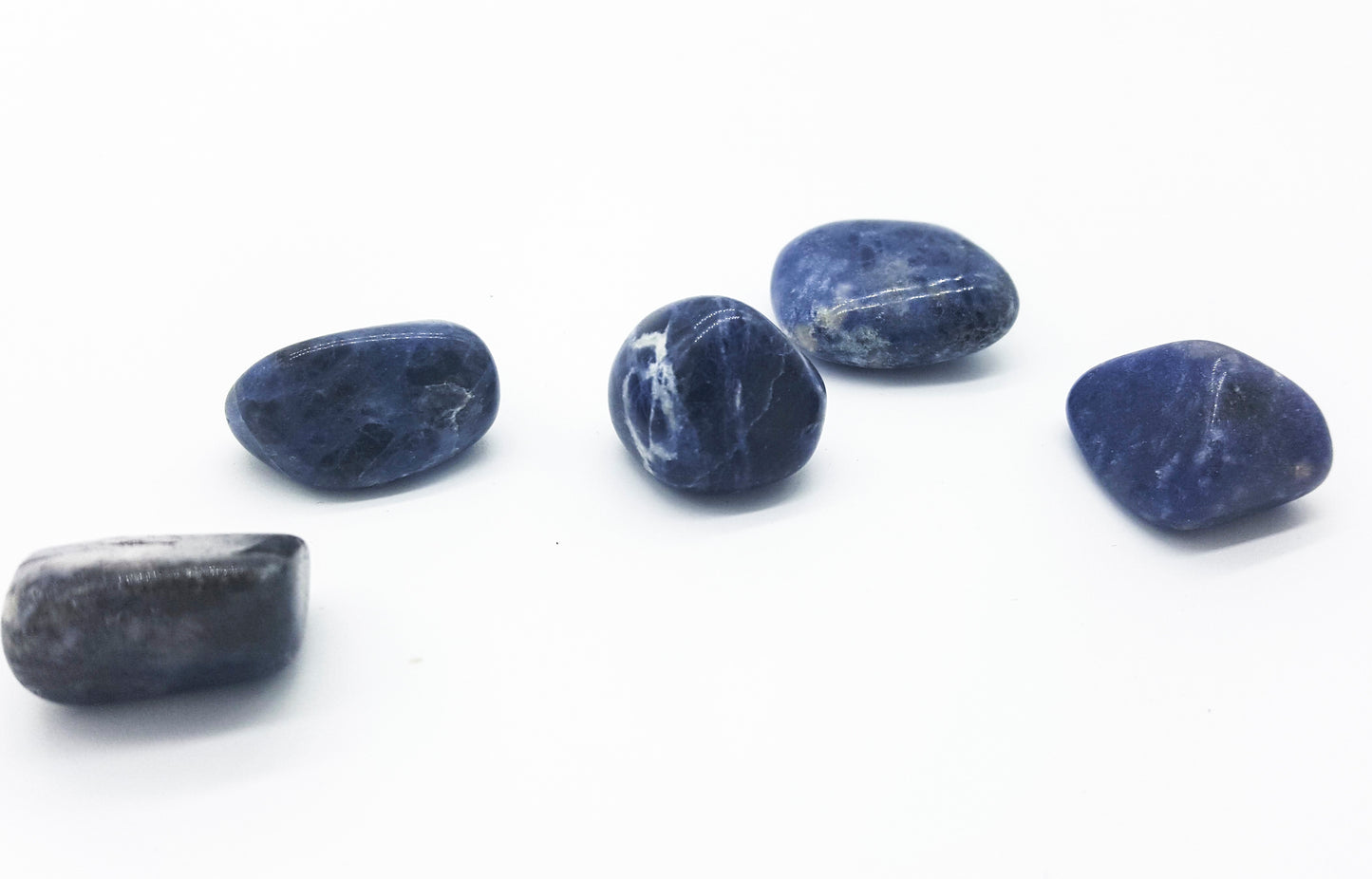 Sodalite, polished small, dark blue
