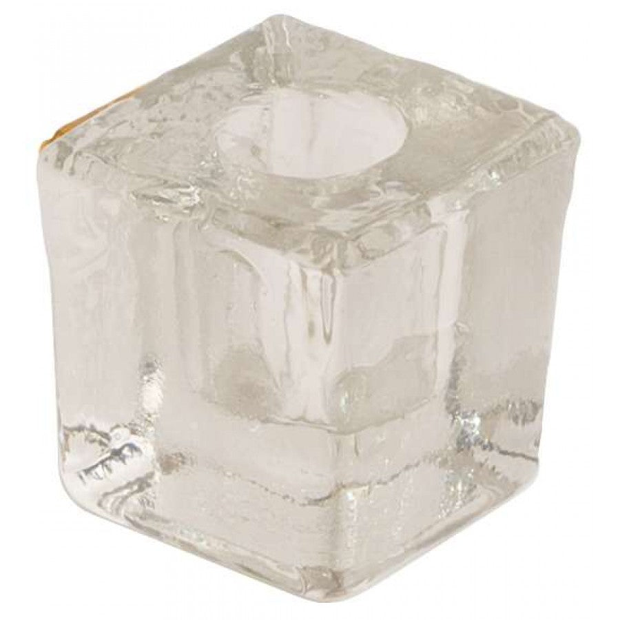 Glass Ritual Chime Candle Holder