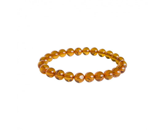 Amber Bead Bracelet