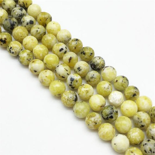 Yellow Turquoise Bead Bracelet