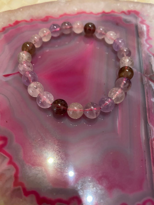 Super 7 Angel Aura Quartz Bracelet