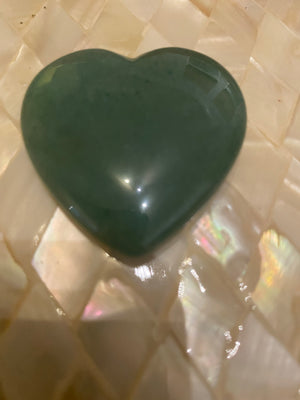 Open image in slideshow, Green Aventurine Crystal Heart
