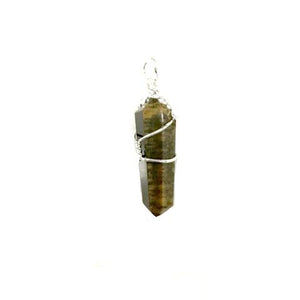 Open image in slideshow, Tigers Eye Wire Wrap Pendants
