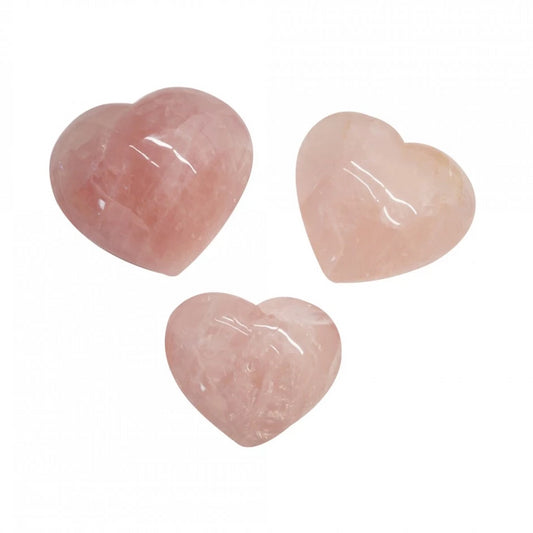 Rose Quartz Crystal Heart