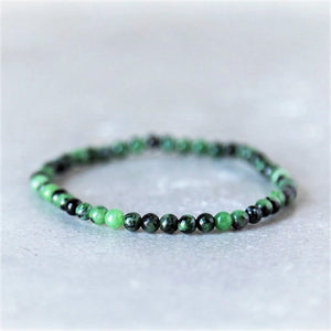 Ruby Zoisite Bracelet