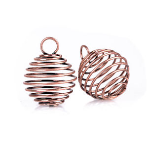 Open image in slideshow, 30mm Large Crystal Cage Pendant
