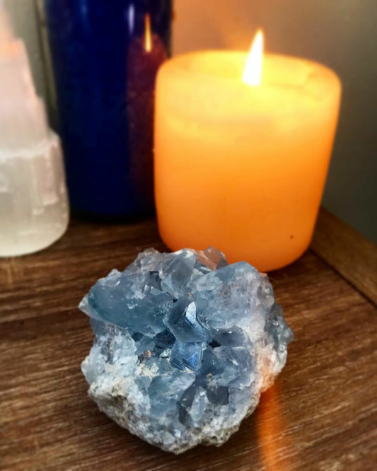 Celestite Cluster